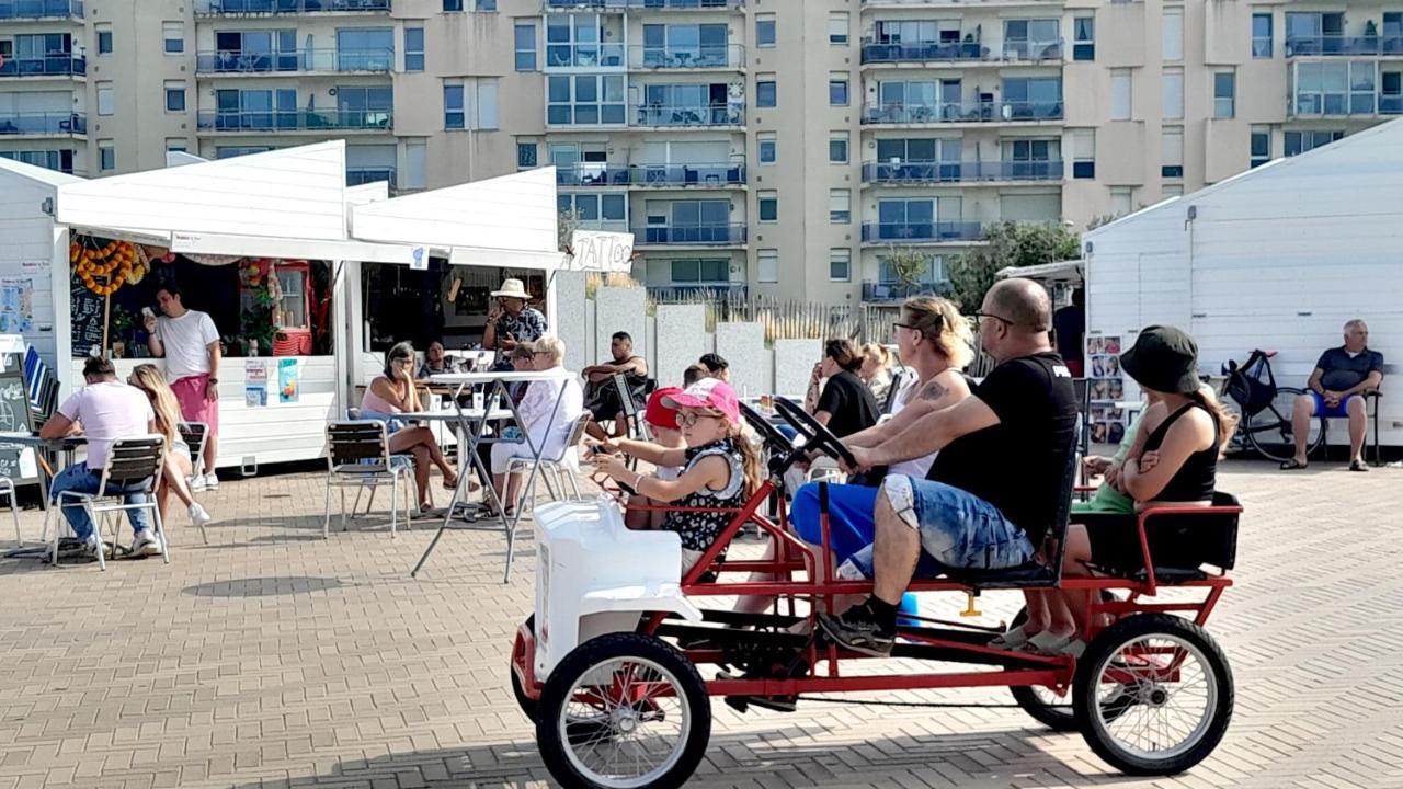 Studio Plage, Vue Mer Et Dragon, Garage Pour Moto カレー エクステリア 写真